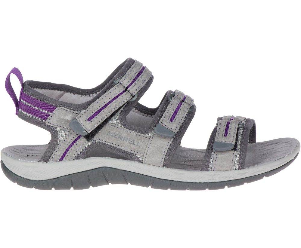 Sandálias Senhora - Merrell Siren 2 Strap - Cinzentas - WQY417932